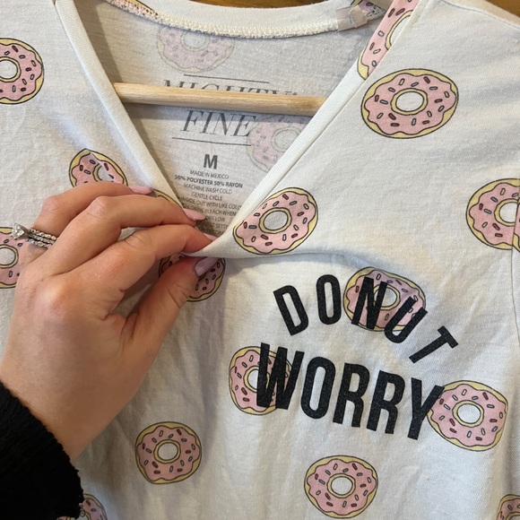 Mighty Fine Donut Worry Tee - Picture 3 of 3